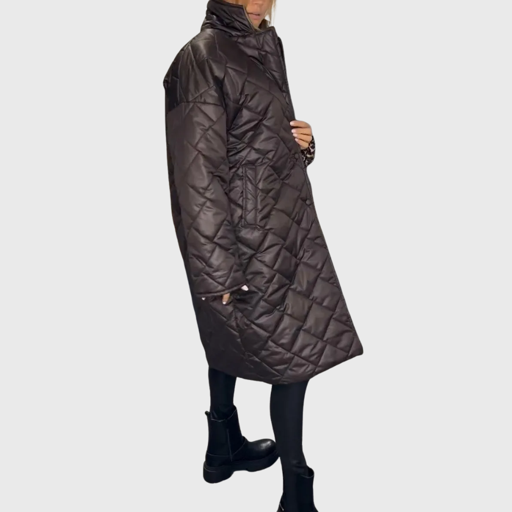 Veste d'Hiver Réversible pour Femmes - Élégance et Style Audacieux