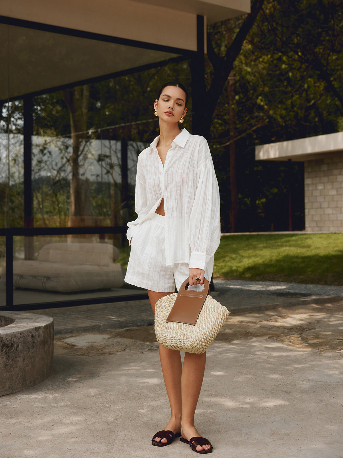 Sac en Paille Multicolore pour Femmes - Design Élégant et Spacieux