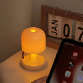 Lampe de Table Rechargeable - Atmosphère Romantique et Sereine