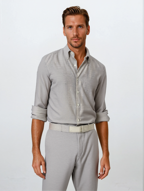 Chemise en Toile Vintage - Confort Durable et Tissage Doux