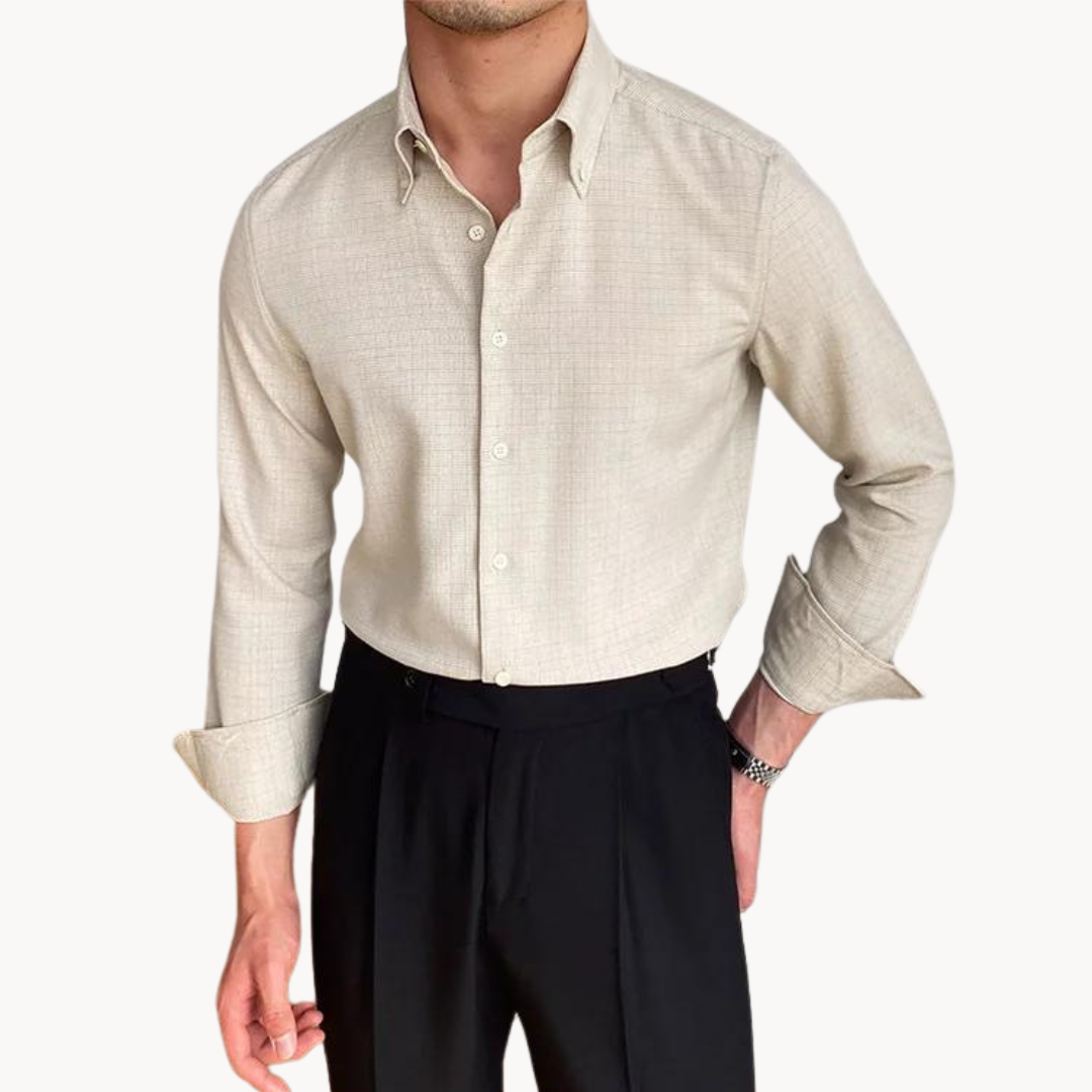 Chemise en Toile Vintage - Confort Durable et Tissage Doux