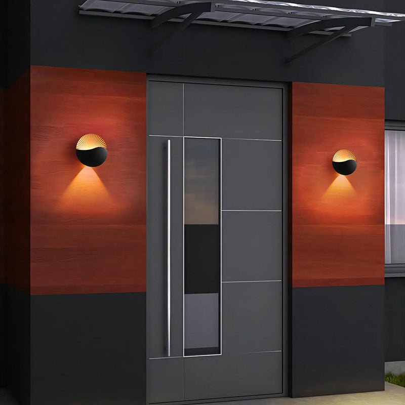 Lampe LED Extérieure Minimaliste - Éclairage Résistant aux Intempéries