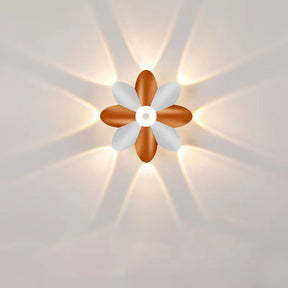 Lampe Murale LED Étanche pour Jardin - Design Élégant en Forme de Fleurs
