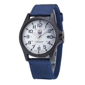 Montre Militaire Lumineuse Étanche - Design Robuste et Multifonctionnel