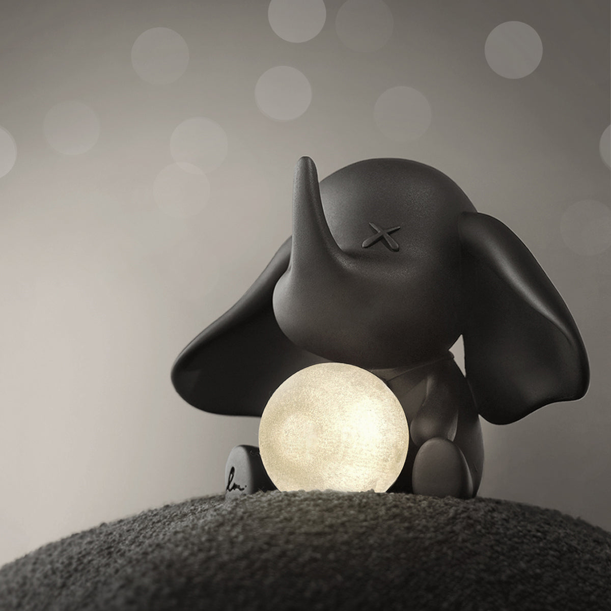 Lampe Éléphant en Résine - Lumière Douce et Chaleureuse pour Intérieur