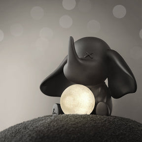 Lampe Éléphant en Résine - Lumière Douce et Chaleureuse pour Intérieur