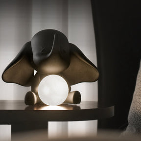 Lampe Éléphant en Résine - Lumière Douce et Chaleureuse pour Intérieur