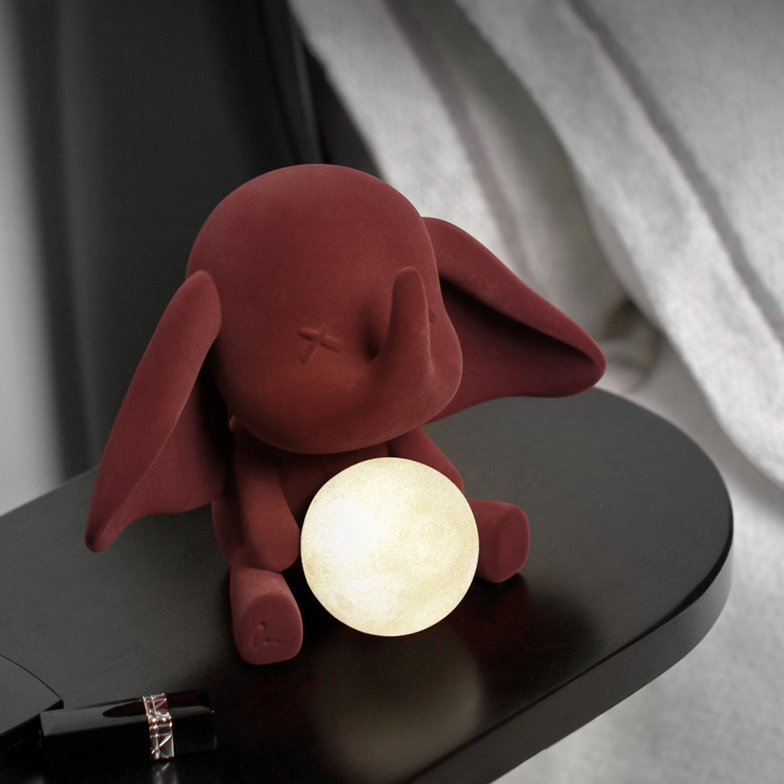 Lampe Éléphant en Résine - Lumière Douce et Chaleureuse pour Intérieur