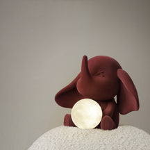 Lampe Éléphant en Résine - Lumière Douce et Chaleureuse pour Intérieur