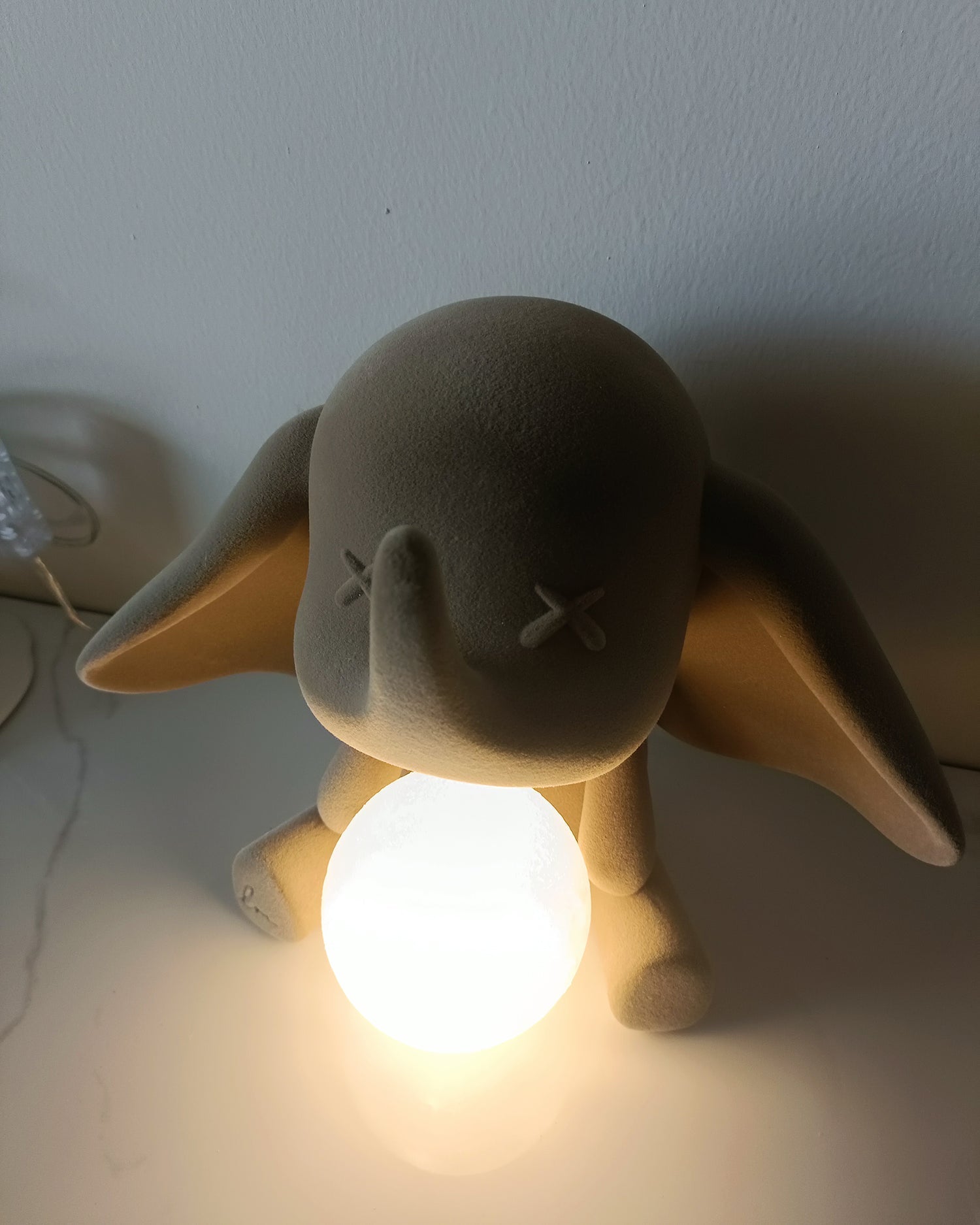 Lampe Éléphant en Résine - Lumière Douce et Chaleureuse pour Intérieur