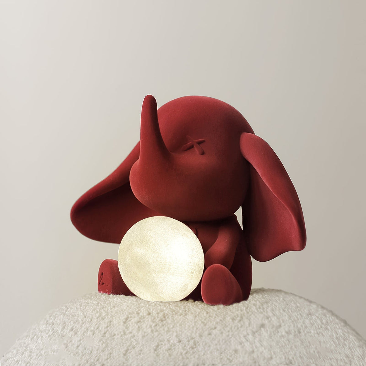 Lampe Éléphant en Résine - Lumière Douce et Chaleureuse pour Intérieur