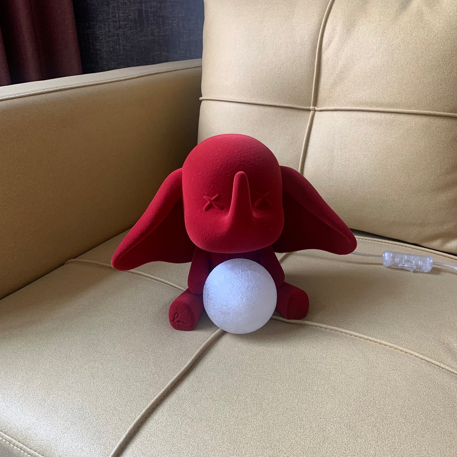 Lampe Éléphant en Résine - Lumière Douce et Chaleureuse pour Intérieur