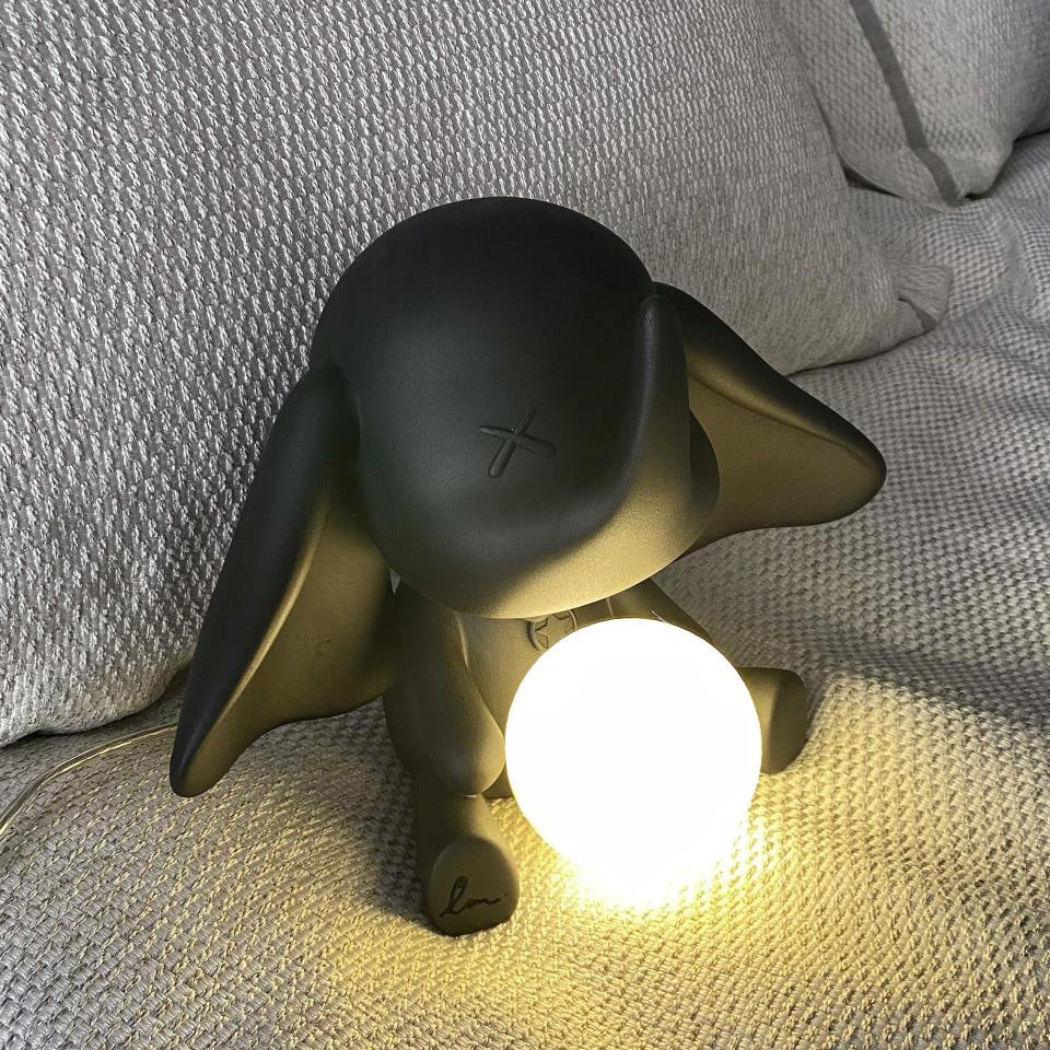 Lampe Éléphant en Résine - Lumière Douce et Chaleureuse pour Intérieur