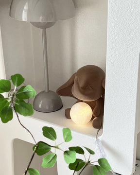 Lampe Éléphant en Résine - Lumière Douce et Chaleureuse pour Intérieur