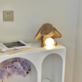 Lampe Éléphant en Résine - Lumière Douce et Chaleureuse pour Intérieur