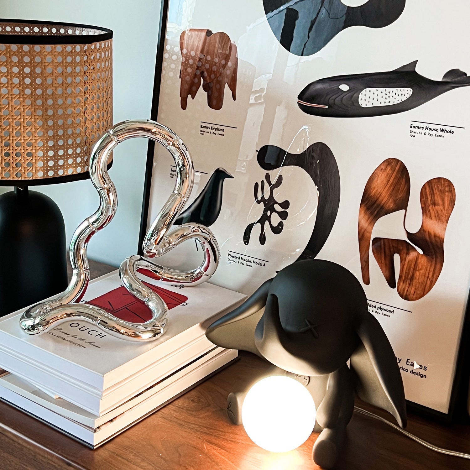 Lampe Éléphant en Résine - Lumière Douce et Chaleureuse pour Intérieur