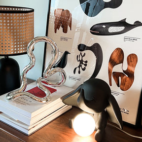 Lampe Éléphant en Résine - Lumière Douce et Chaleureuse pour Intérieur