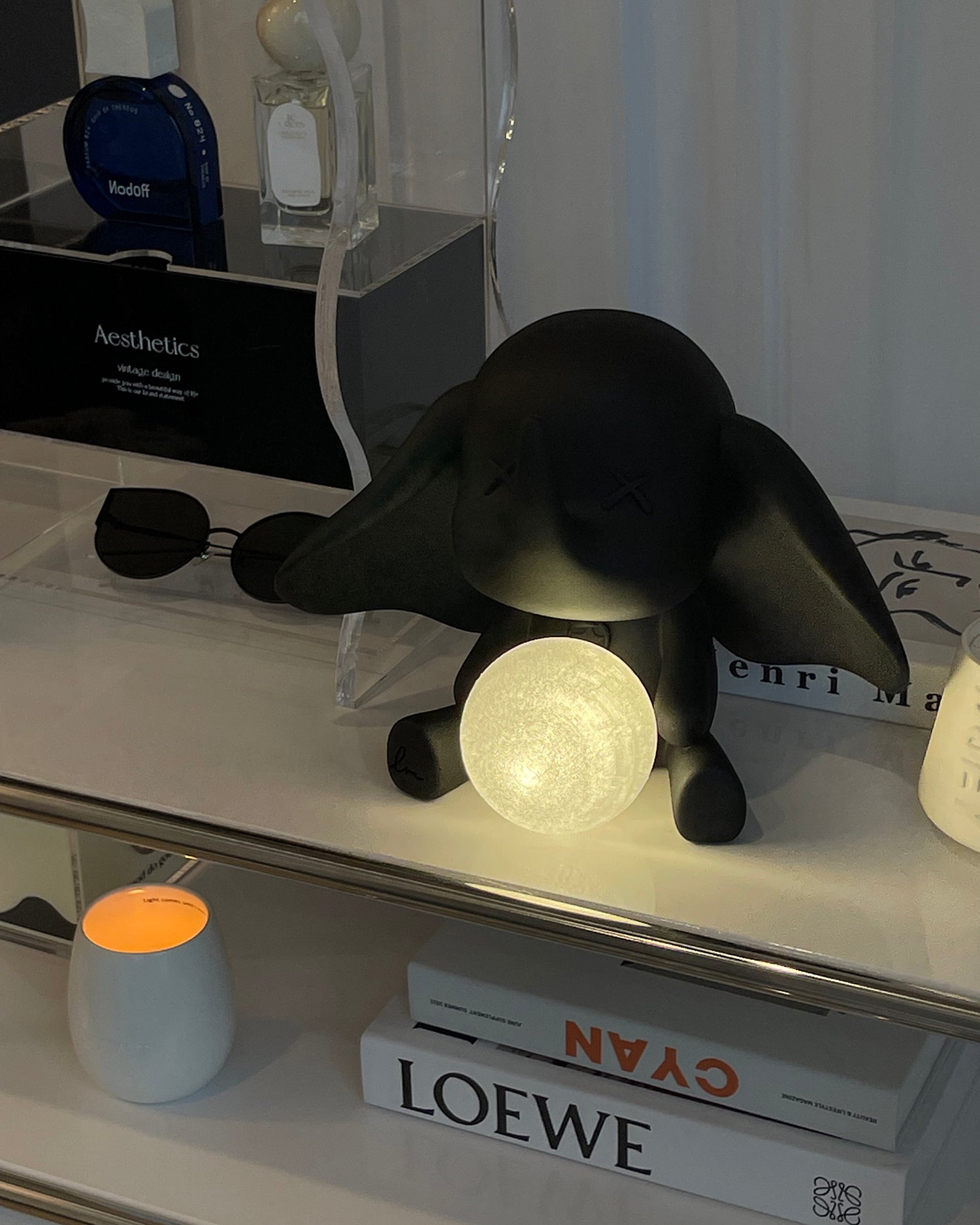 Lampe Éléphant en Résine - Lumière Douce et Chaleureuse pour Intérieur
