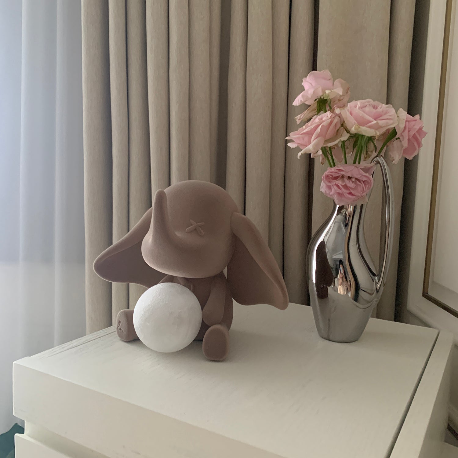Lampe Éléphant en Résine - Lumière Douce et Chaleureuse pour Intérieur