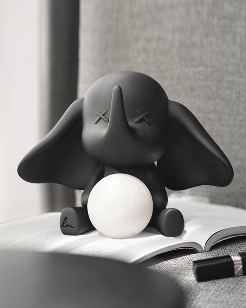Lampe Éléphant en Résine - Lumière Douce et Chaleureuse pour Intérieur
