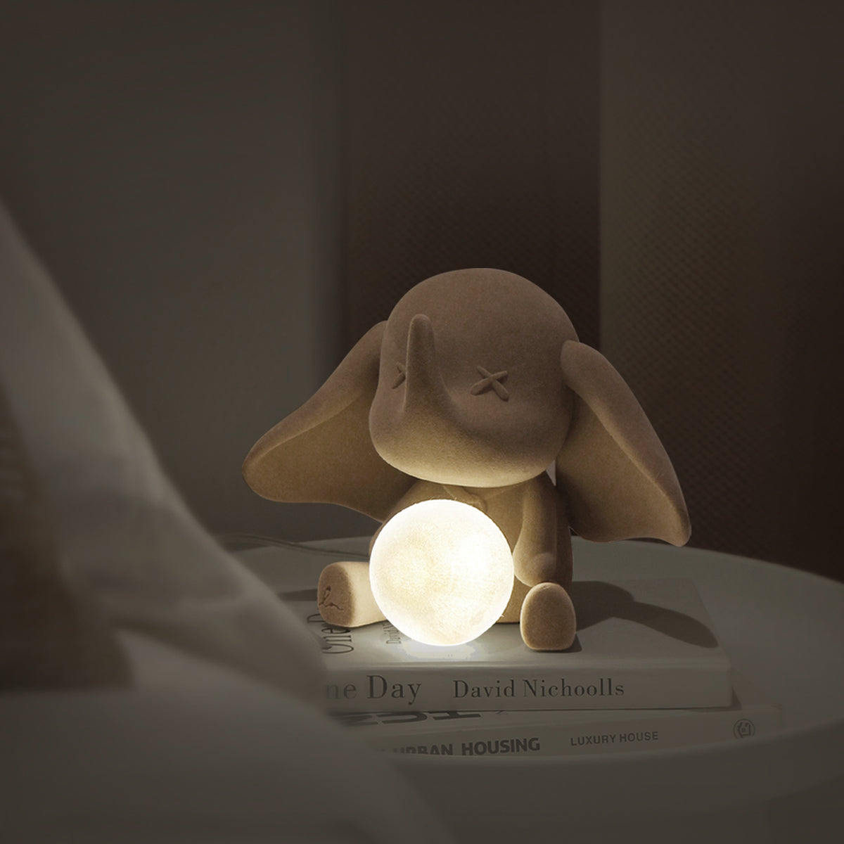 Lampe Éléphant en Résine - Lumière Douce et Chaleureuse pour Intérieur