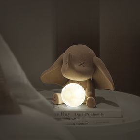 Lampe Éléphant en Résine - Lumière Douce et Chaleureuse pour Intérieur