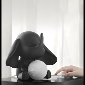 Lampe Éléphant en Résine - Lumière Douce et Chaleureuse pour Intérieur