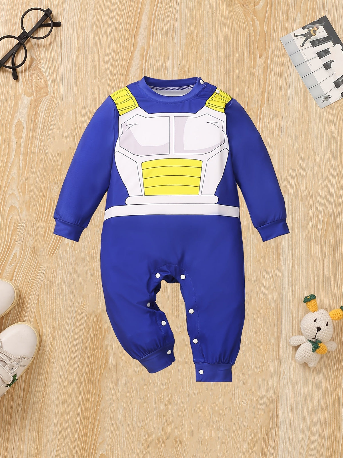 Combinaison d'Halloween pour Bébé - Costume Anime à Manches Longues et Pratique