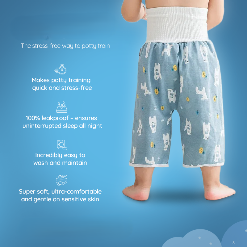 Pantalons d'Apprentissage Imperméables - Confort et Protection pour l'Apprentissage de la Propreté