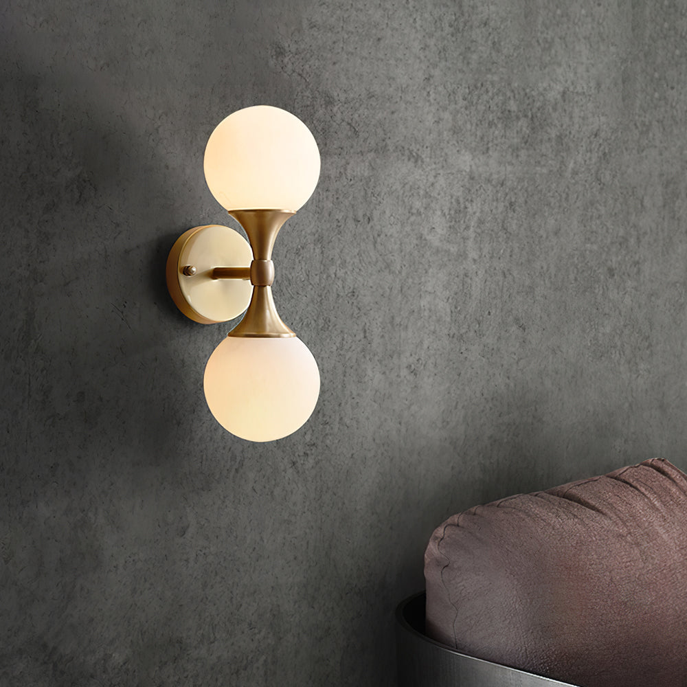 Applique Murale Élégante avec Ampoules Rétro - Style Moderne et Économie d'Énergie