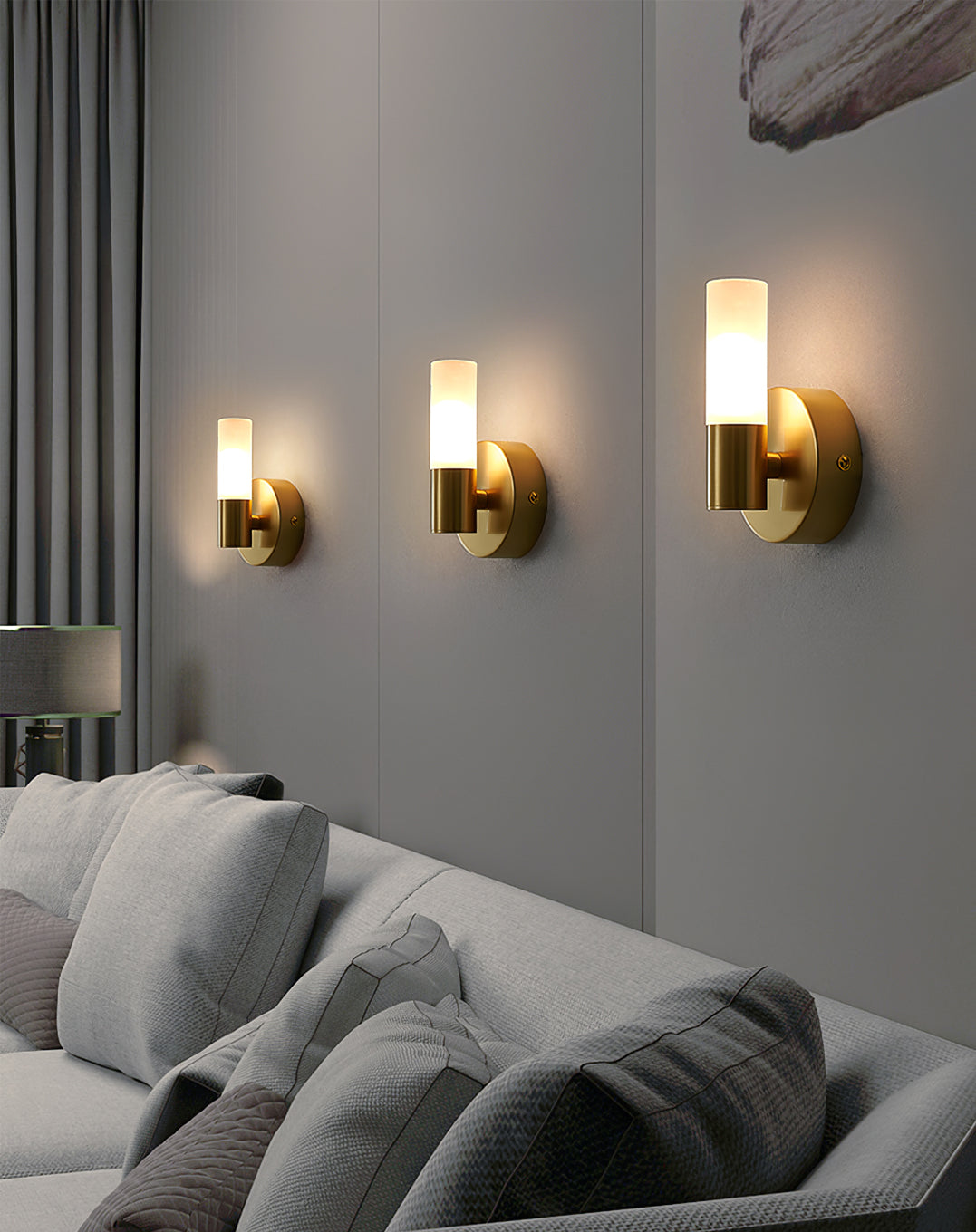 Applique Murale Cylindrique Chic - Éclairage LED Durable et Élégant