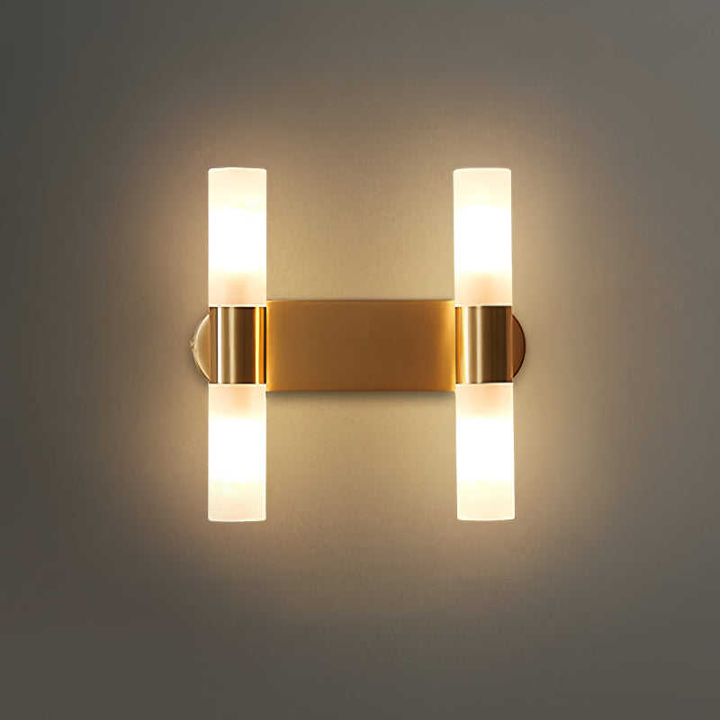 Applique Murale Cylindrique Chic - Éclairage LED Durable et Élégant