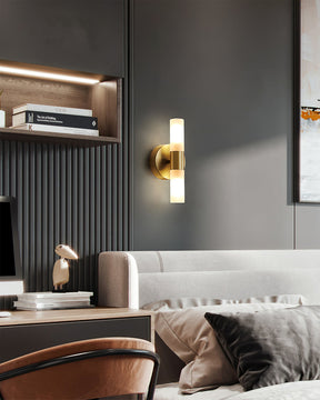 Applique Murale Cylindrique Chic - Éclairage LED Durable et Élégant