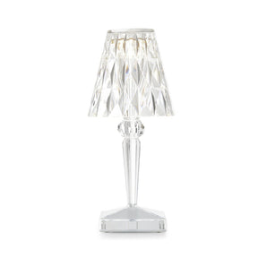 Lampe LED Glamour Rechargeable - Éclairage Ambiance et Tactile