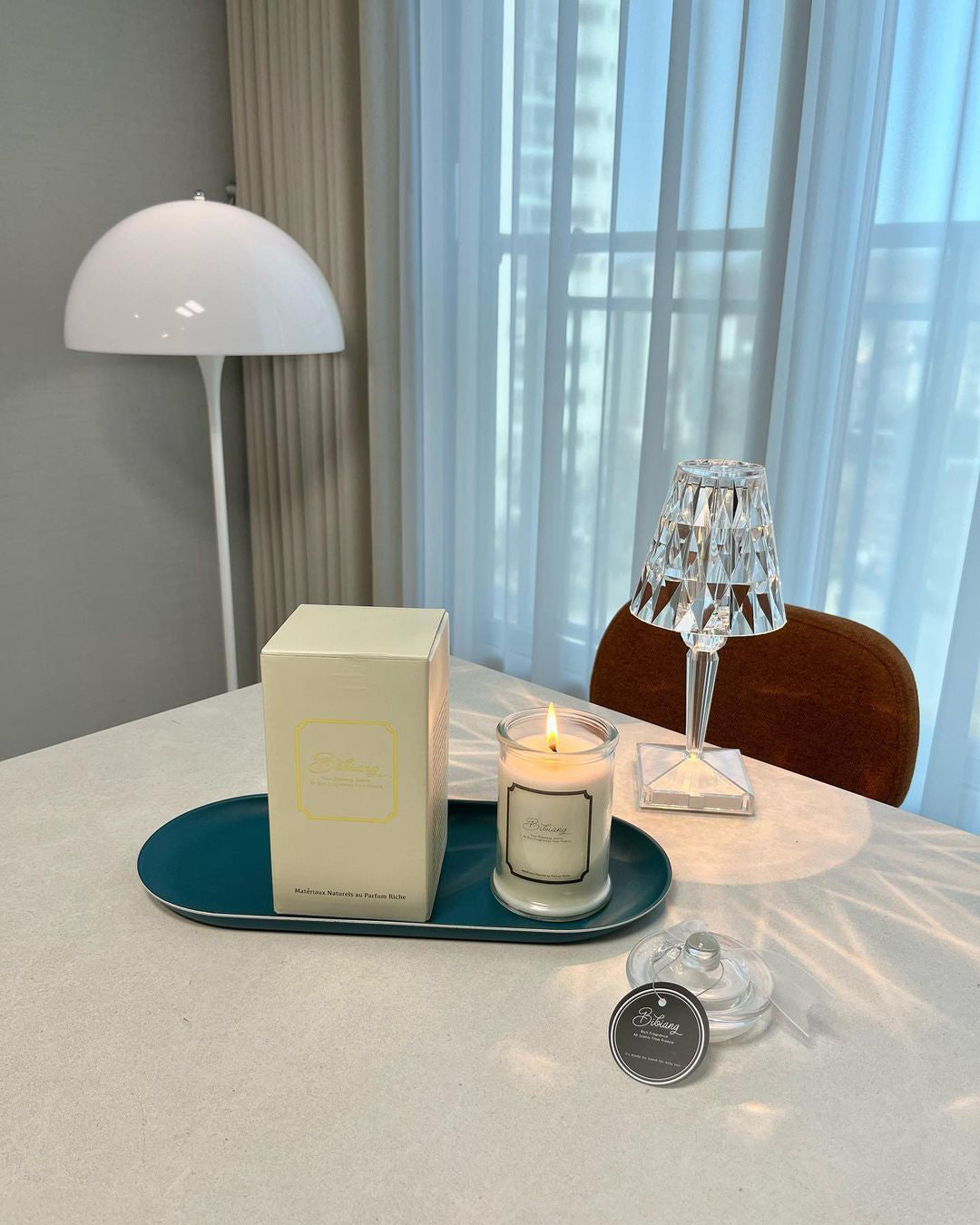 Lampe LED Glamour Rechargeable - Éclairage Ambiance et Tactile