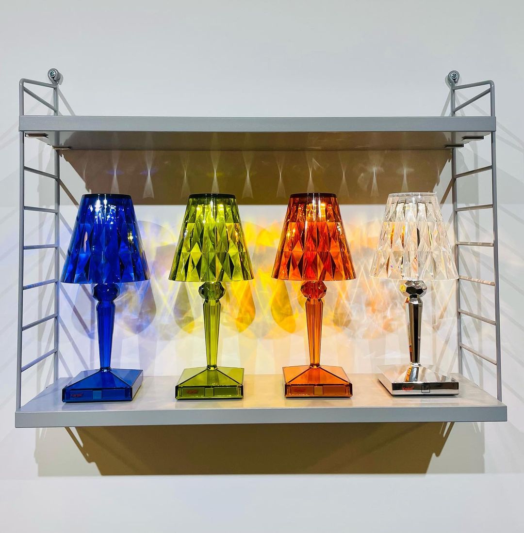 Lampe LED Glamour Rechargeable - Éclairage Ambiance et Tactile