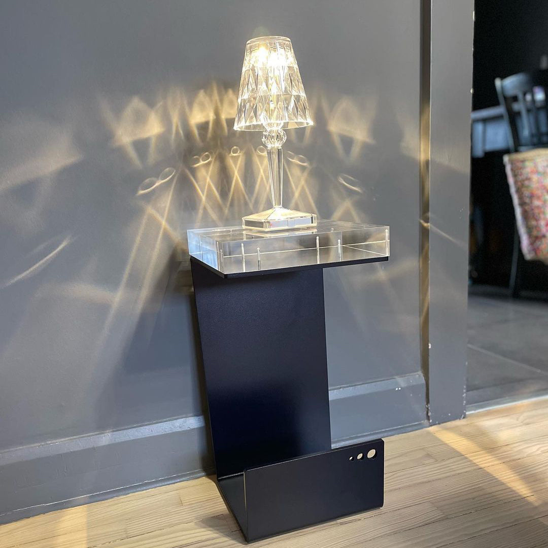Lampe LED Glamour Rechargeable - Éclairage Ambiance et Tactile