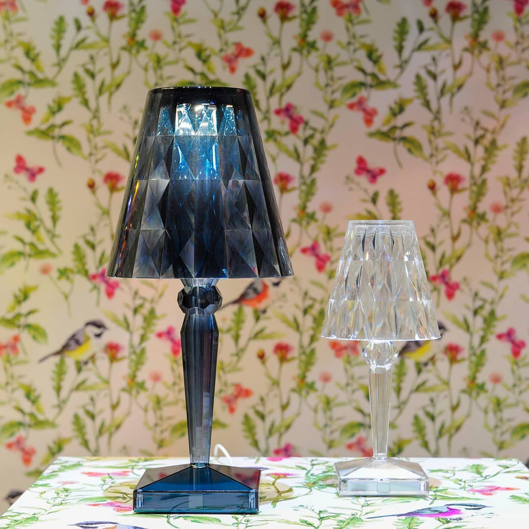 Lampe LED Glamour Rechargeable - Éclairage Ambiance et Tactile