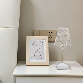 Lampe LED Glamour Rechargeable - Éclairage Ambiance et Tactile