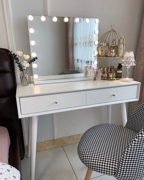 Lampe LED Glamour Rechargeable - Éclairage Ambiance et Tactile