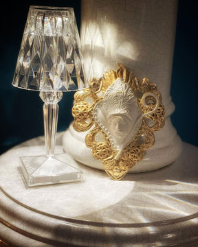 Lampe LED Glamour Rechargeable - Éclairage Ambiance et Tactile