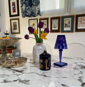 Lampe LED Glamour Rechargeable - Éclairage Ambiance et Tactile