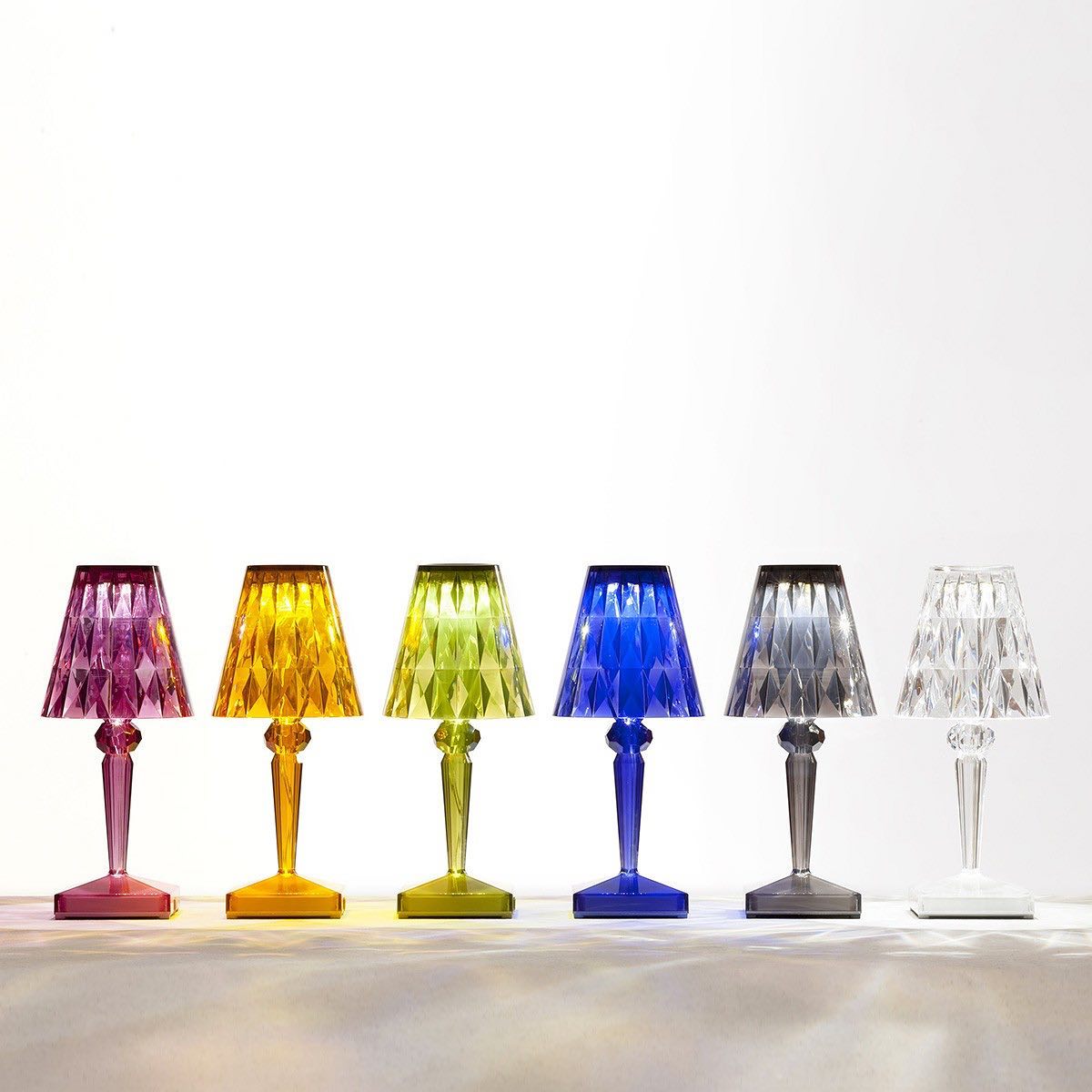 Lampe LED Glamour Rechargeable - Éclairage Ambiance et Tactile