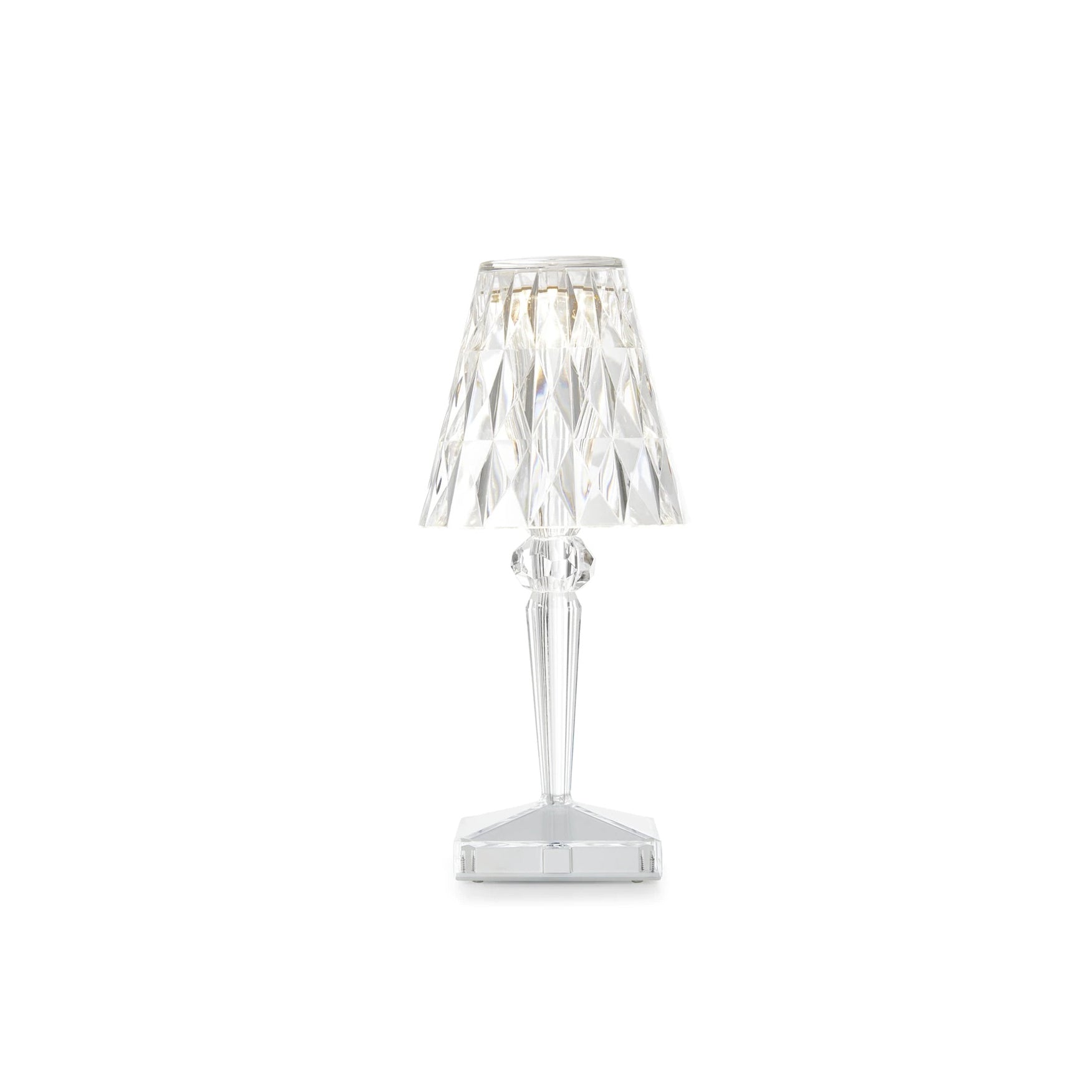 Lampe LED Glamour Rechargeable - Éclairage Ambiance et Tactile