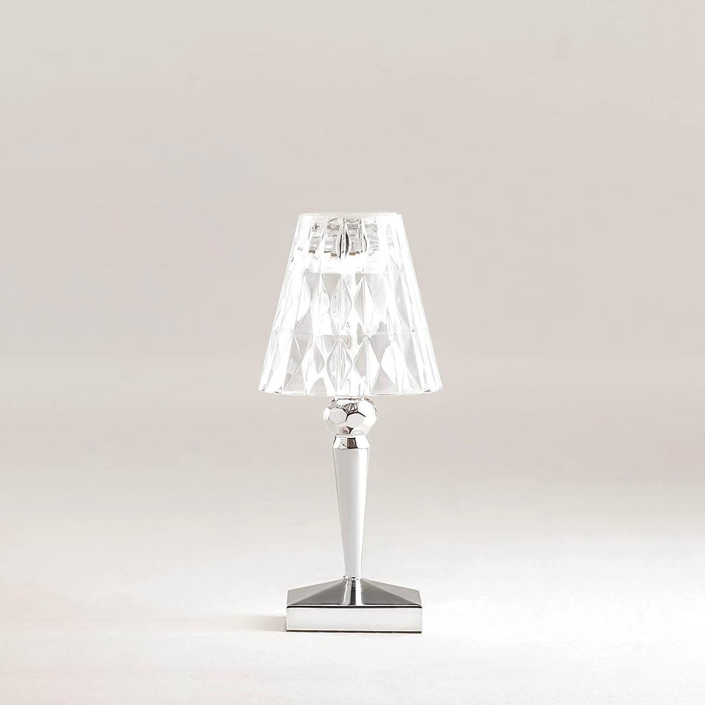 Lampe LED Glamour Rechargeable - Éclairage Ambiance et Tactile
