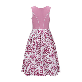 Robe Dirndl Bavaroise avec Tablier - Style Traditionnel pour Oktoberfest