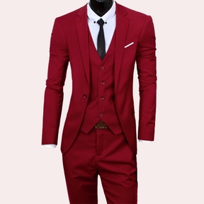 Costume d'Été pour Hommes en 3 Pièces - Élégance et Polyvalence pour Événements