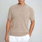 T-shirt en Laine Douce pour Homme - Confort Luxueux et Style Polyvalent