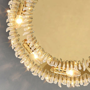 Lampe de Plafond en Cristal - Éclairage Luxueux et Design Élégant