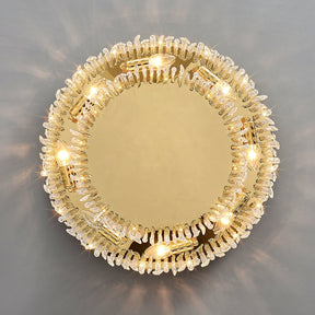 Lampe de Plafond en Cristal - Éclairage Luxueux et Design Élégant